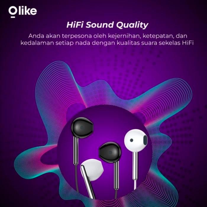 Headset Bass Handsfree Oase W5 Original By Oppo Redy Stok