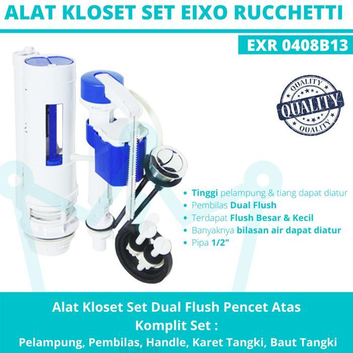 ALAT KLOSET SET UNIVERSAL EIXO PELAMPUNG PEMBILAS CLOSET MONOBLOK TOTO