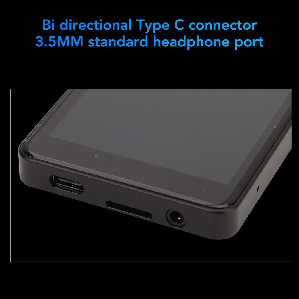 MP4 Player Portable 5.0 Inch HD WiFi Music Player for Sports Running Music Player MP4 Player