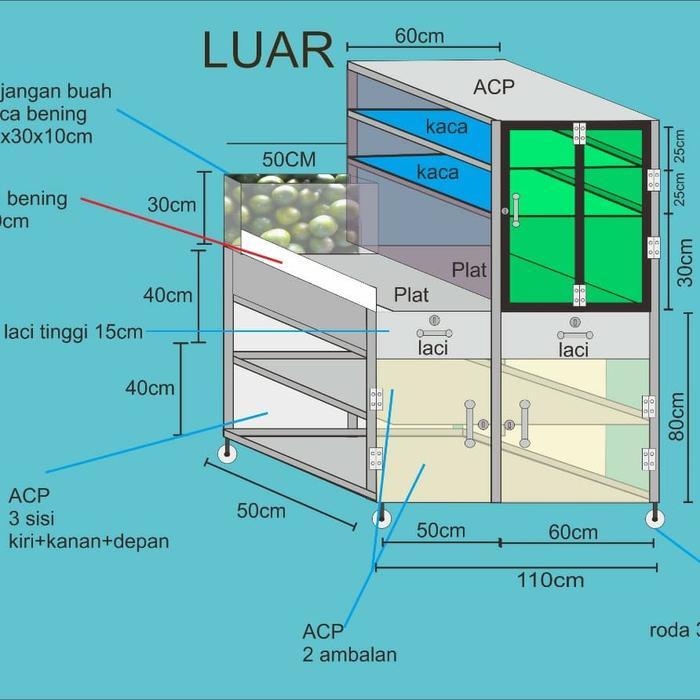 meja&etalase jus minimalis