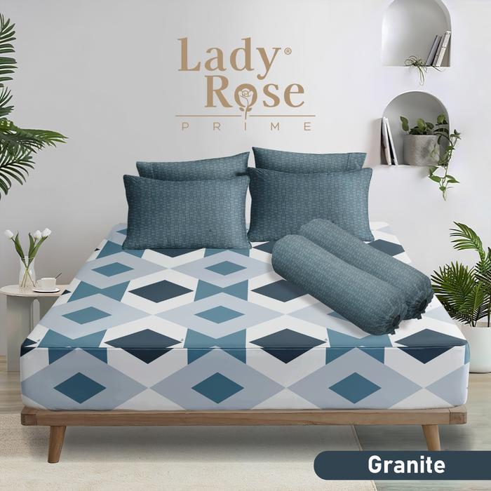 SIAPKIRIM SPREI LADY ROSE 180x200 BANTAL 4 TINGGI 30 / SPREI LADY ROSE 180x200 BANTAL 4 / SPREI