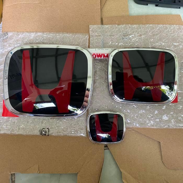 Best Seller Emblem Logo Honda Untuk Jazz Ge8 2008 - 2013 Depan Belakang Stir Original