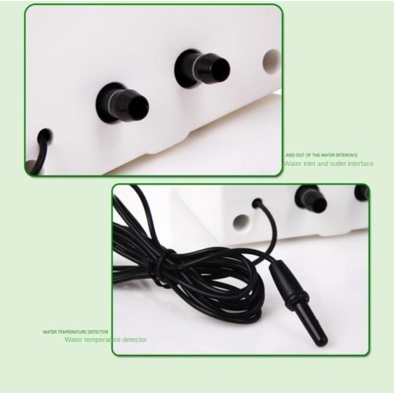 Aoling electronic water cooler household chiller mini fish tank cooling cooler aquarium heating and
