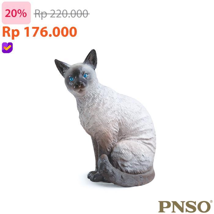 Pnso - Saizeriya The Siamese Cat - Animal Figure