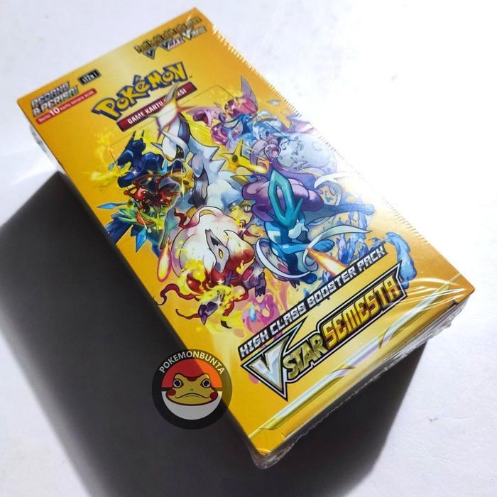 Kartu Pokemon Vstar Semesta S12A Booster Box 10 Pack Tcg Terlaris