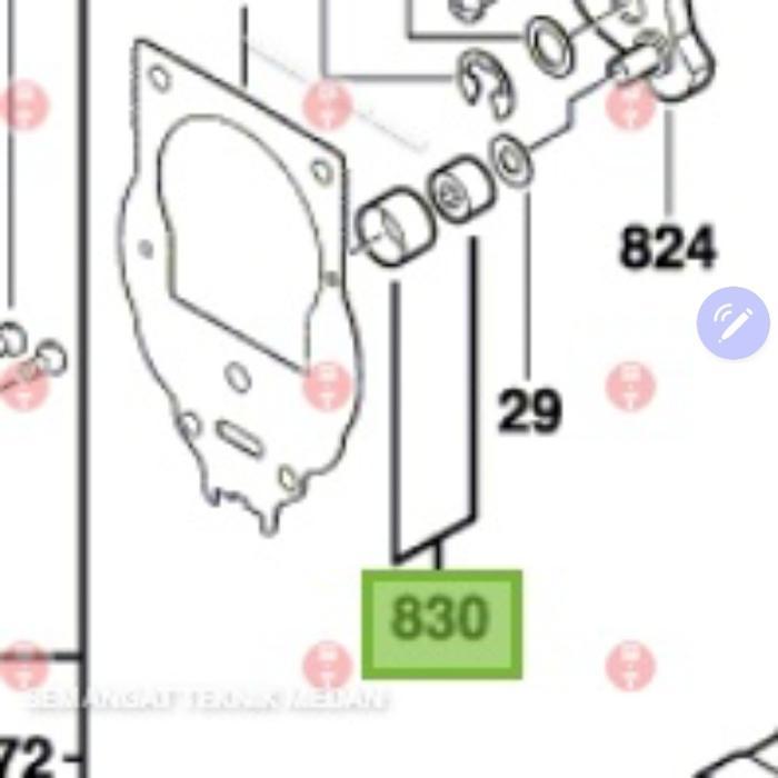 GST80PBE GST80PB NEEDLE BEARING JIGSAW BOSCH GST 80 PBE PB 2600917900