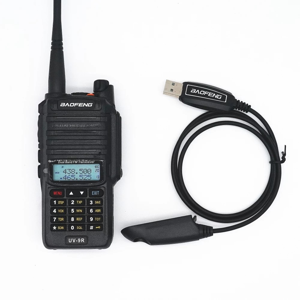 Baofeng UV-9R Waterproof USB Programming Cable With Driver CD for UV9R Plus UV-9R ERA BF-A58 GT-3WP 