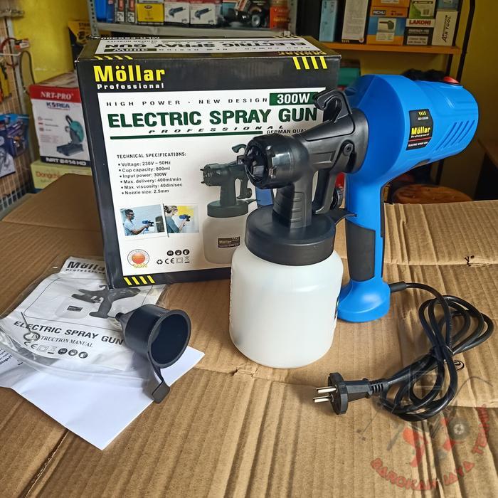 Alat Semprot Cat Listrik / Spray Gun Elektrik Mollar Esg - 300