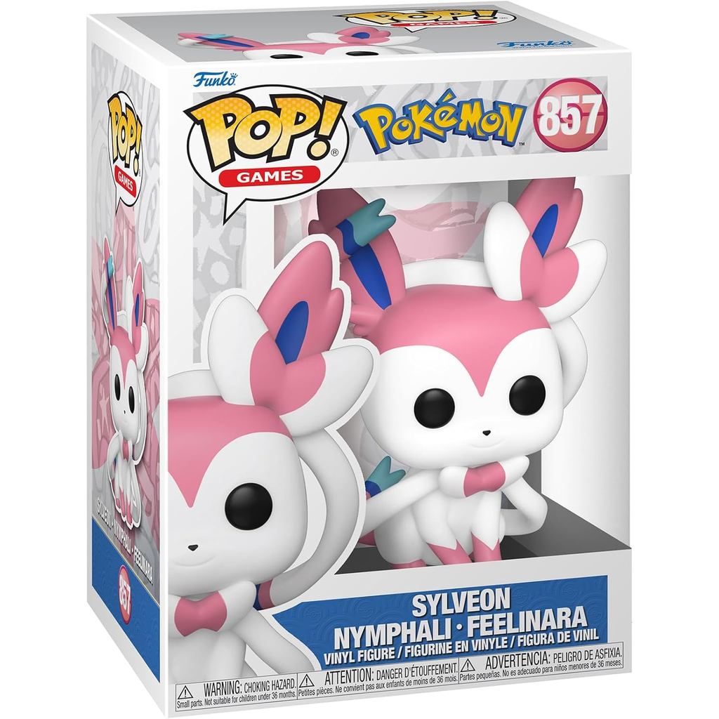 FUNKO POP FIGURE Pokemon - Sylveon - Nymphali - Collectible Vinyl Figure