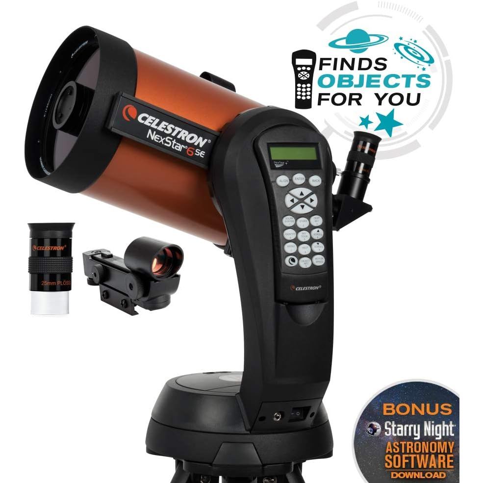 PROMO   Celestron NexStar 6SE 150mm f/10 Schmidt-Cassegrain GoTo Telescopio#11068 ZFMJ8   FAVORIT