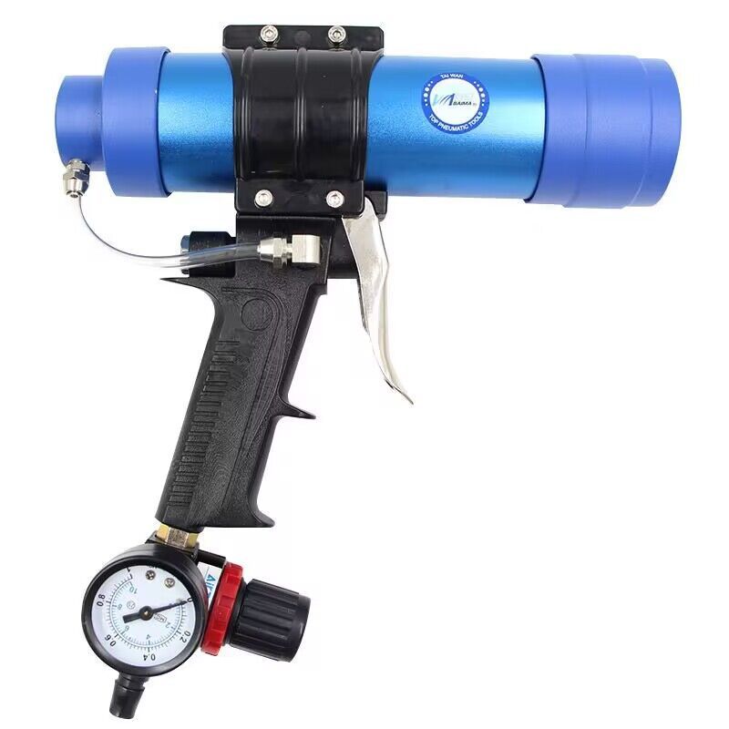 JUAL  Construction Caulking Gun Air Caulking Gun Pneumatic Cartridge Dispenser Silicon Sealant Appli