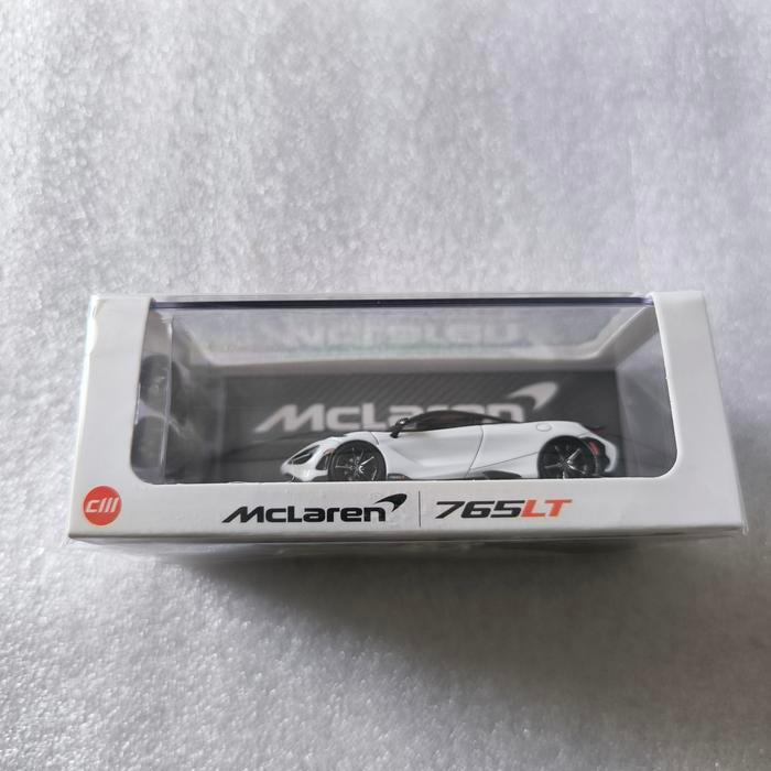 CM MODEL MCLAREN 765LT WHITE