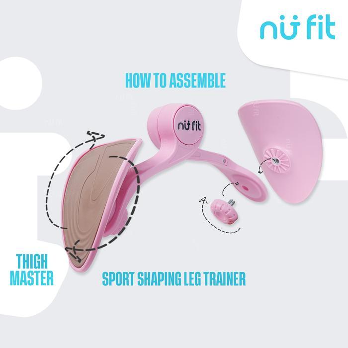 hbb Nu Fit - Thigh Master Original - Leg Trainer - Leg Clip - Chest Trainer - Abs Trainer - Alat