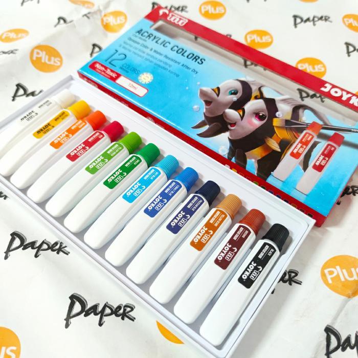 CAT ACRYLIC AKRILIK JOYKO 12 WARNA