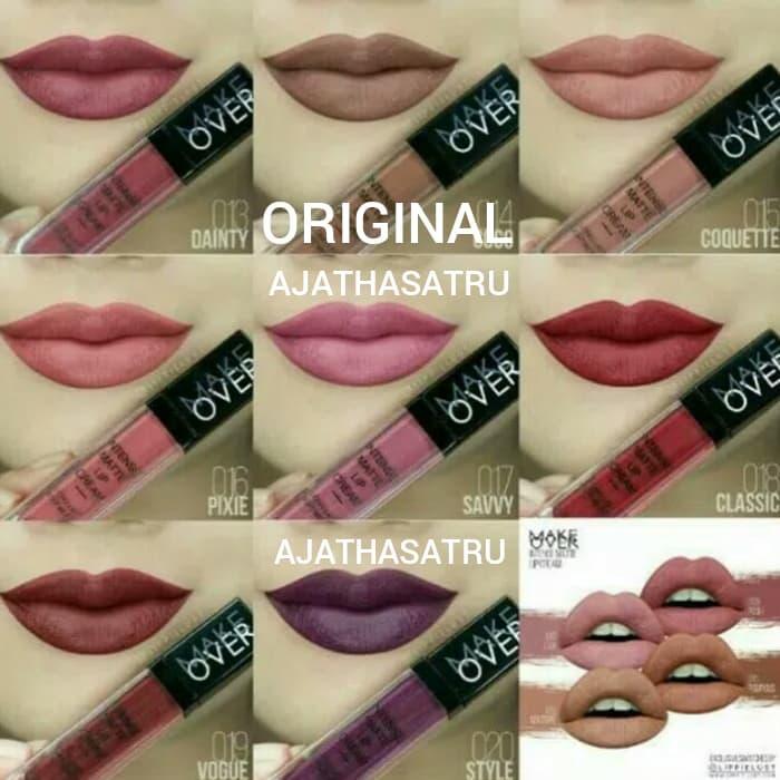 Thebest- Lipstik Make Over Intense Matte Lip Cream Original