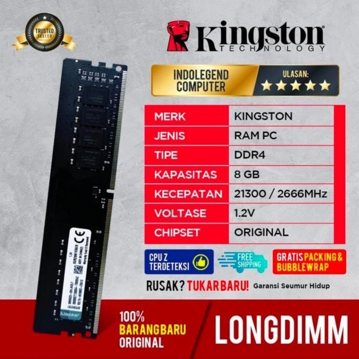 RAM KINGSTON DDR4 8GB PC2666