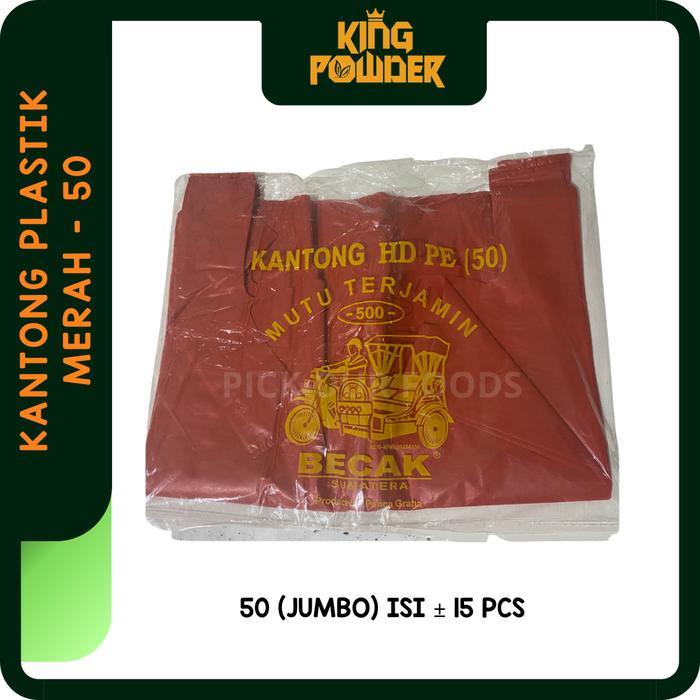 Kantong Plastik Merah Kantong Kresek Merah