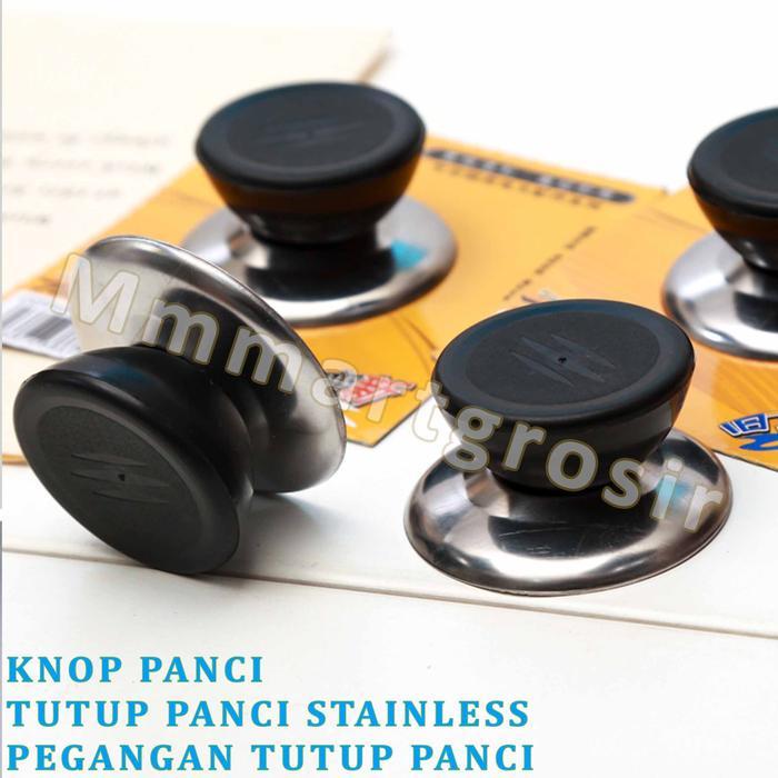 Knop Panci / Tutup Panci Stainless / Pegangan Tutup Panci / 1pcs Steel