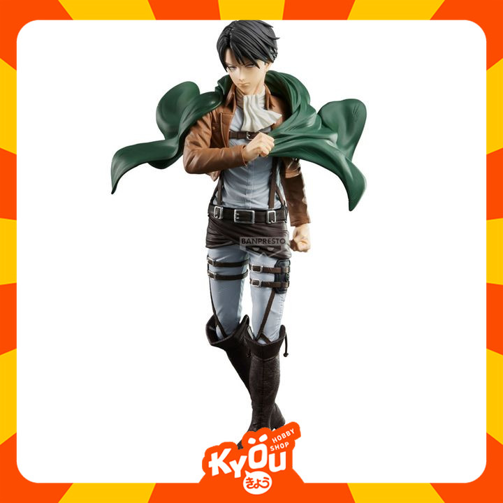 Grandista Figure Levi Ackerman - Shingeki no Kyojin (27cm)
