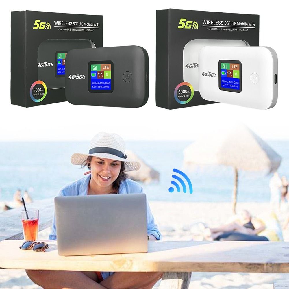 4G/5G Mobile WiFi Router Supports All SIM Cards Small Mobile WiFi Strong Signal Portable WiFi Mobile