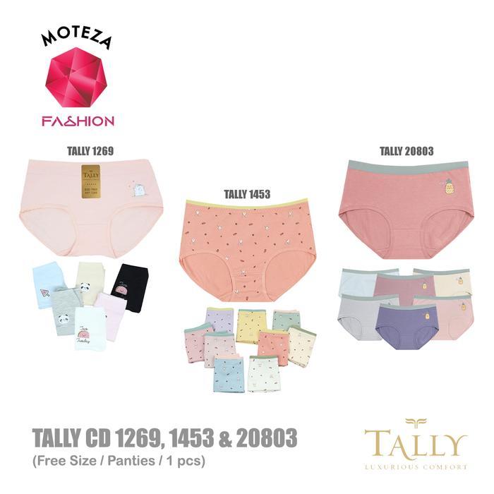 Tally 1269 ; 1453 ; 20803 CD Celana Dalam Anak Perempuan Remaja ABG Teen Panties Katun Free Size