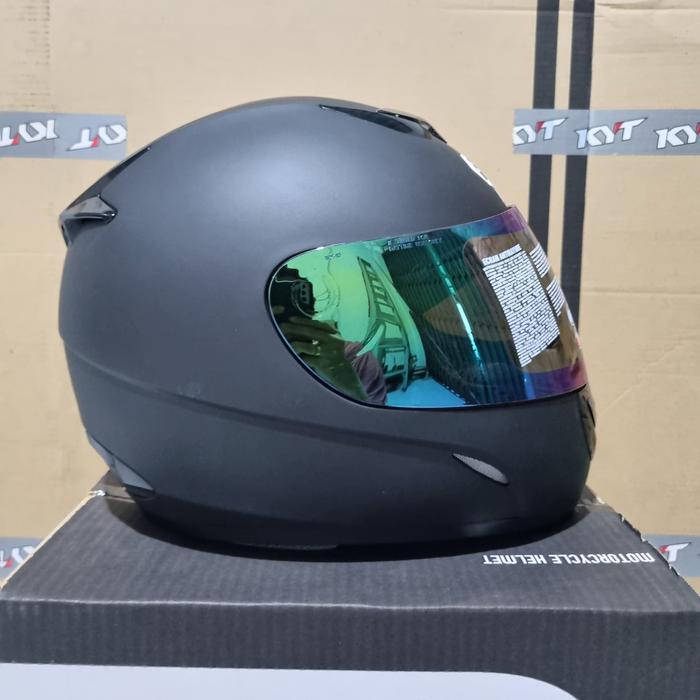 Helm Bmc Blade 200 Solid Black Dof Full Face