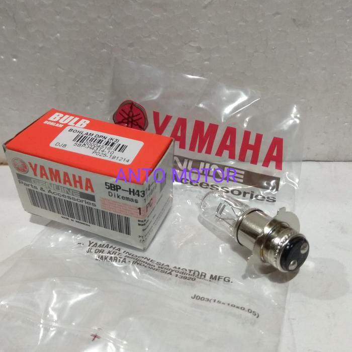 Bohlam Lampu Depan (K3) Scorpio,Rxking New Asli Yamaha Ygp