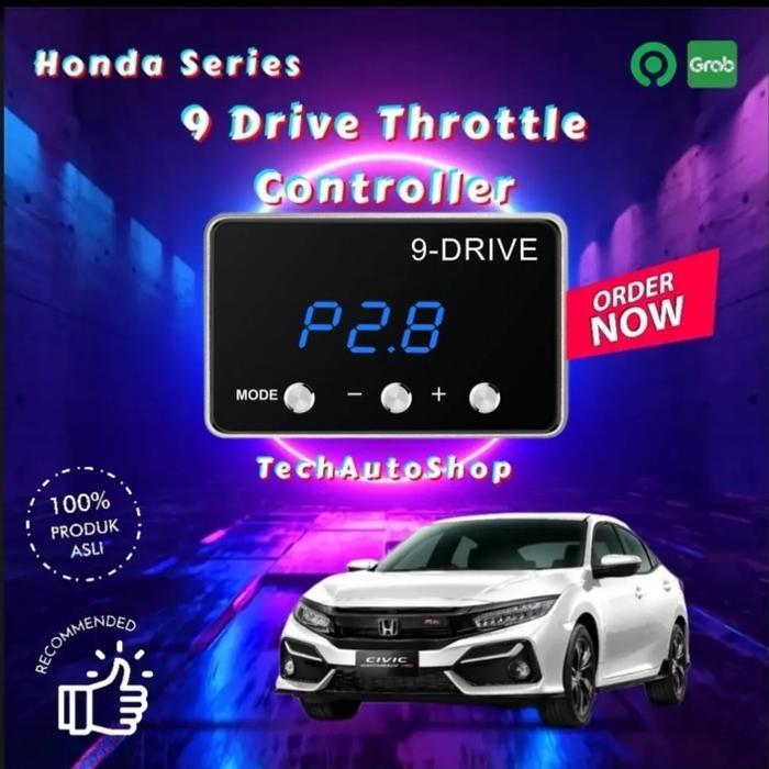 9 Drive Throttle Controller Honda Civic Series Remap Piggyback 9Drive