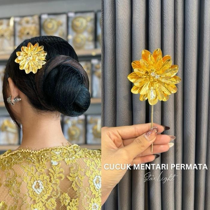 STARLIGHT BALI - Cucuk Mentari Permata / Cucuk Gold / Aksesoris Rambut