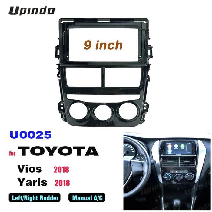 Frame Toyota Yaris 2018 Head Unit 9 Inch