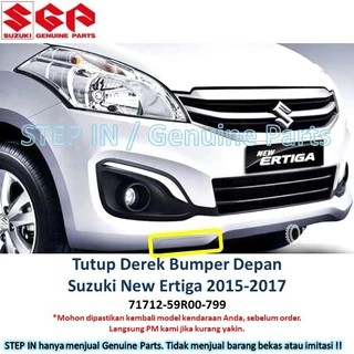 Tutup Derek Cover Towing Hook Bemper Depan SUZUKI NEW ERTIGA 2015 2016 2017 mentah GA GL GX