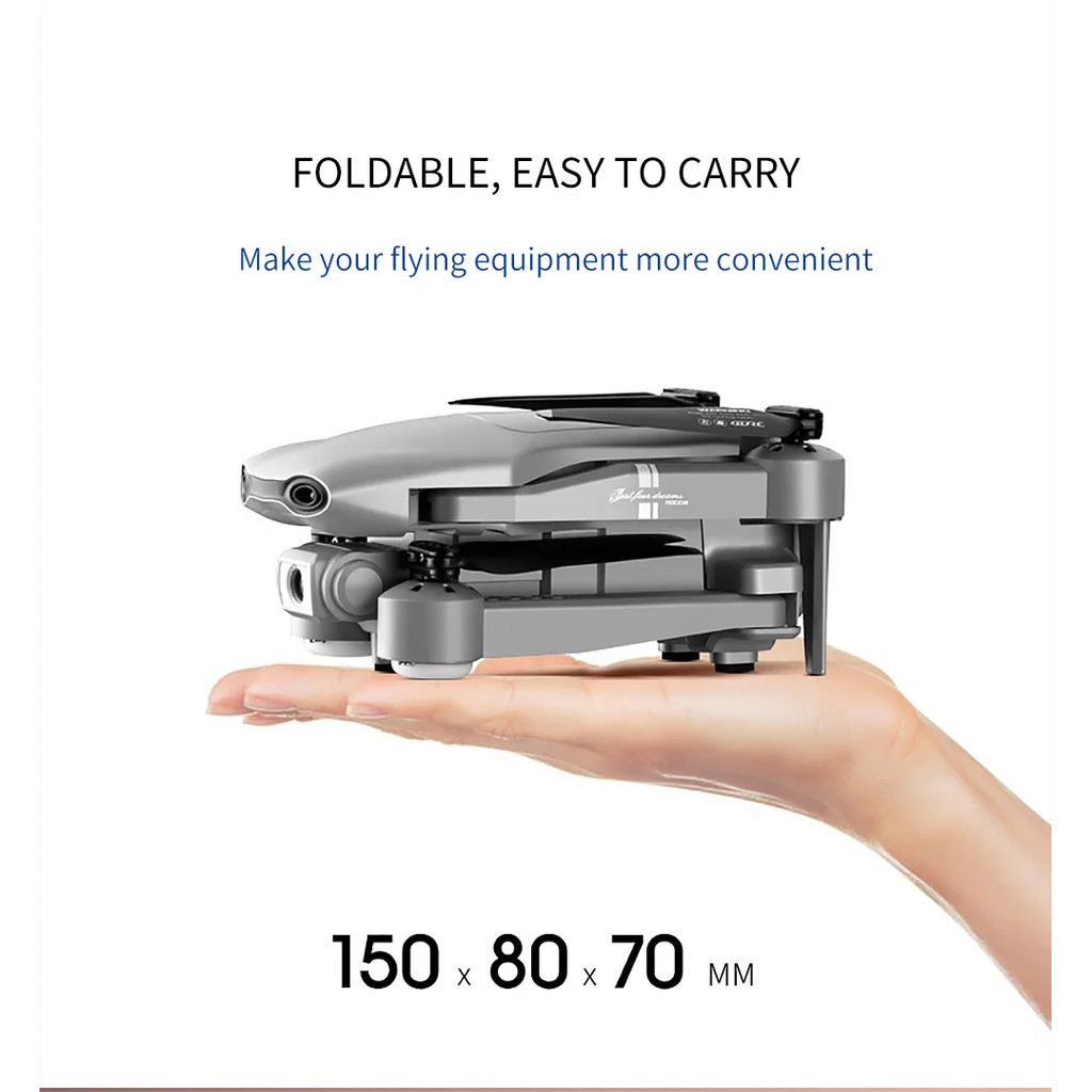 For 4DRC F3 Drone 8K GPS Professional HD Aerial Photography 4K HD Dual Camera WIFI FPV Dron Folding