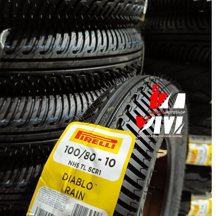 Ban Pirelli Diablo Rain 100/80-10 High Perfomance New - Tubless