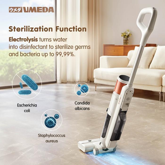 TERLARIS Umeda U-Stik Duo Smart Cordless Vacuum Cleaner Mop / Wet and Dry Stick SALE