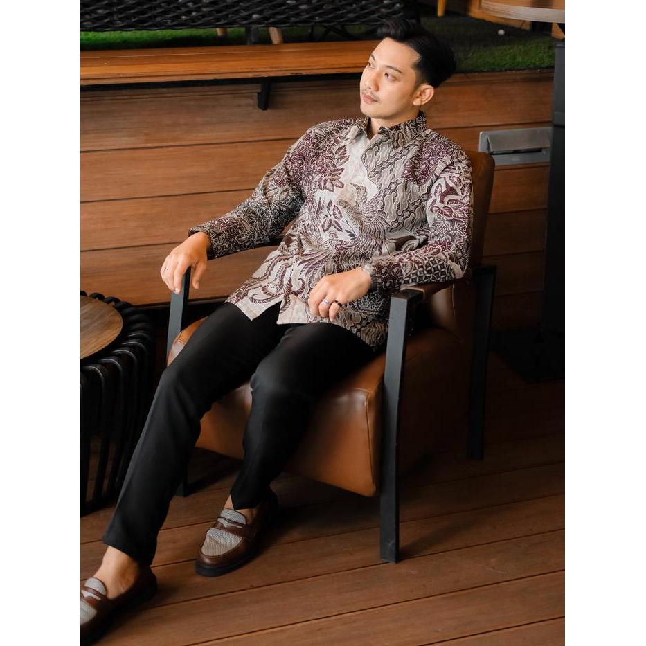 Hardi Batik - WIRAWAN Kemeja Batik Pria Lengan Panjang