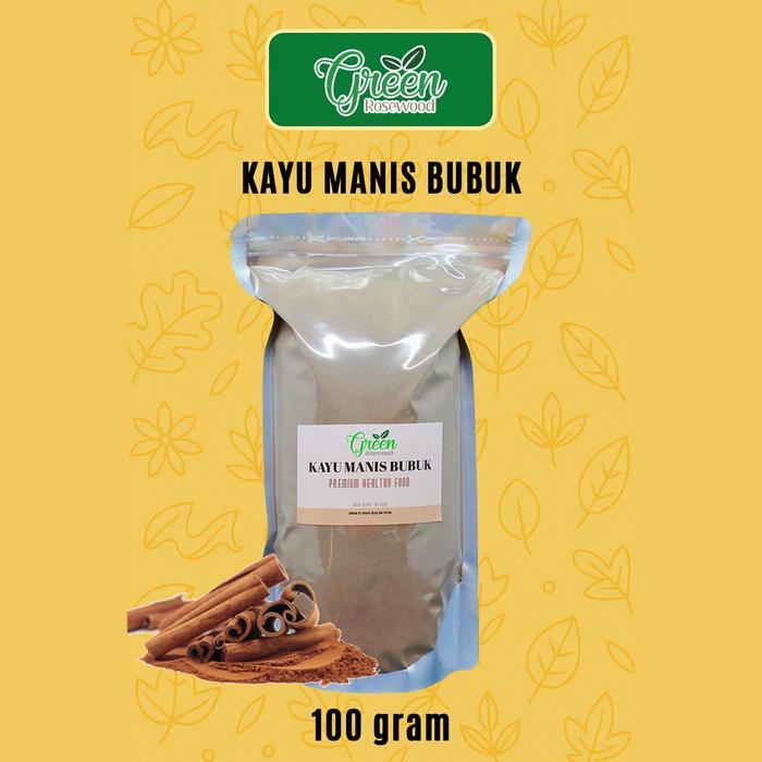 BUBUK KAYU MANIS GRADE A 100 GRAM / KAYU MANIS BUBUK ASLI 100GR / BUBUK KAYU MANIS MURNI PREMIUM
