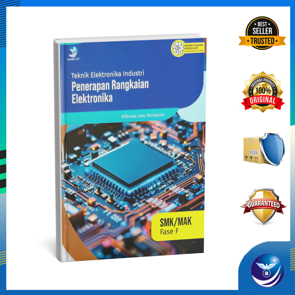 Penerbit Andi - Buku Teknik Elektronika Industri Elemen Penerapan Rangkaian Elektronika Fase F Kurik