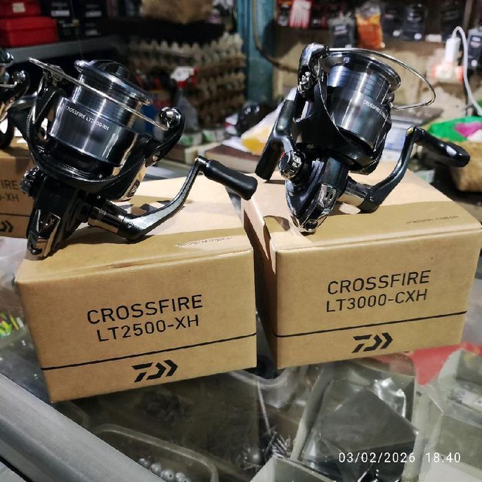 Promo Reel Daiwa Crossfire Lt 2026 1000Xh / 2000Xh / 2500Xh / 3000Cxh Original Bergaransi