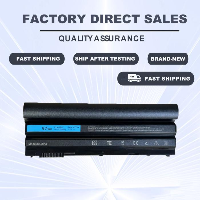 Baterai DXT NEW Laptop M5Y0X 71R31 8858X T54FJ 04NW9 Laptop For Dell Latitude E6420 E6520 E5420 E552