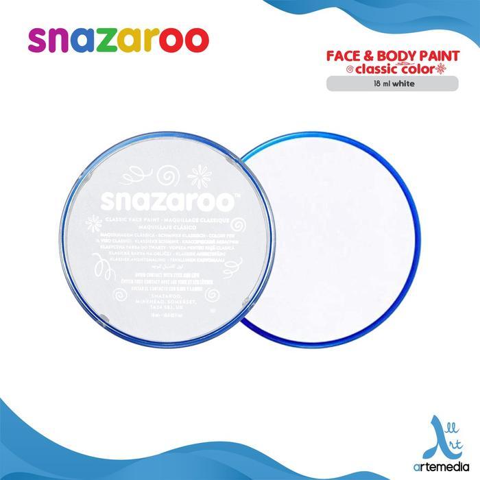 NEW PRODUCT SNAZAROO FACE & BODY PAINT CLASSIC COLOR 18ML FACE PAINTING WATER BASED NON TOXIC CAT