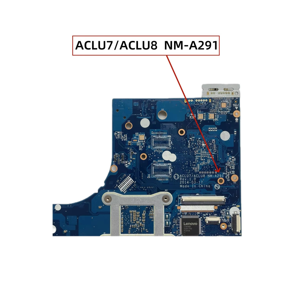 ACLU7/ACLU8 NM-A291 For Lenovo Ideapad Z50-75 G50-75M Laptop Motherboard With AMD A8-7100 A10-7300