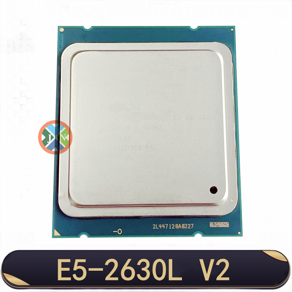 Xeon Processor E5 2630L V2 CPU 2.4GHZ 60W LGA2011 Six Core Server processor e5-2630L V2 E5-2630LV2