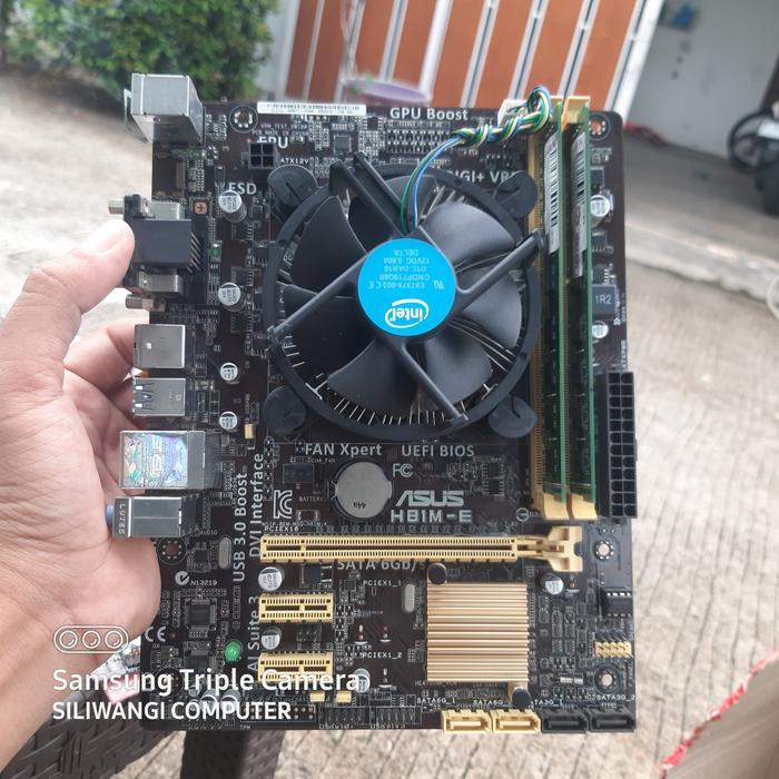 ASUS GIGABYTE H81 i5 4460 Ram 4GB fan