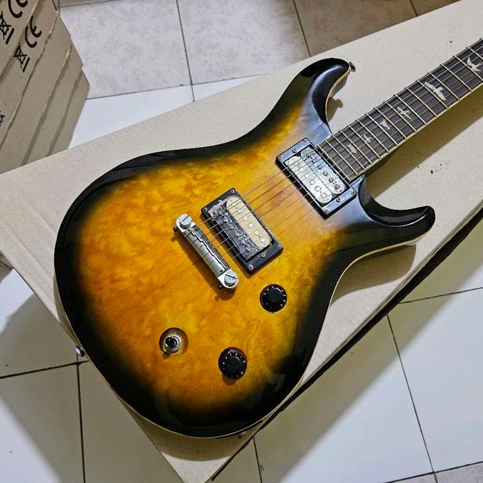 Gitar PRS custom pabrikan pickup GNB korea new