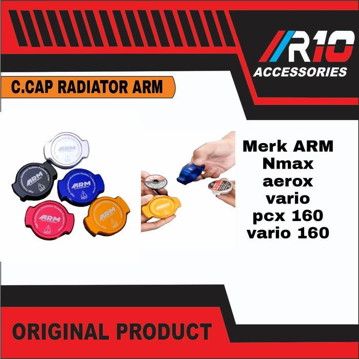 Cover Cap radiator tutup radiator cap nmax aerox lexi vario pcx ARM