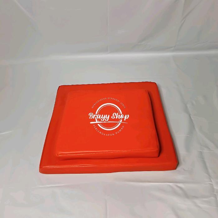 "New" Bantal Duduk Kotak Premium / bantal alas lesehan bahan Oscar Sintetis / bantal duduk kursi