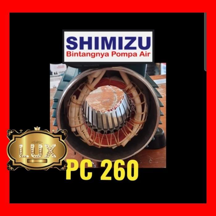 Dinamo Mesin pompa air shimizu BARU ASLI pc 260bit pc260 jetpump pc260bit jet pump 250watt