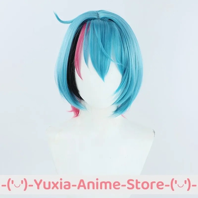 VTUBER NIJISANJI EN KYO KANEKO COSPLAY WIG AND CAP GAME ROLEPLAY WIGS PARTY COSTUME PROP SYNTHETIC