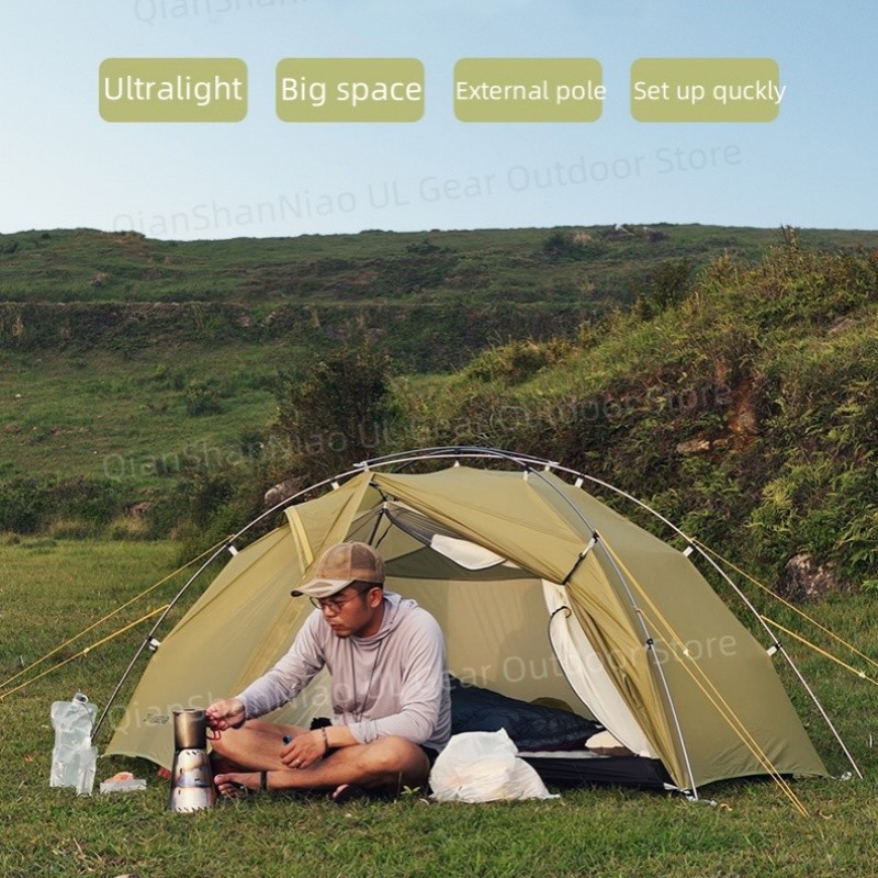 3F UL Gear Taiji 1 Tent Ultralight Single Person Outdoor Camping Tourism Tent Mountaineering