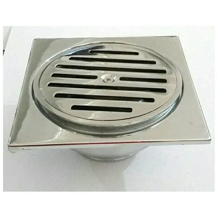 Diskon Floor Drain Air Stainless / Saringan Kamar Mandi Model Toto